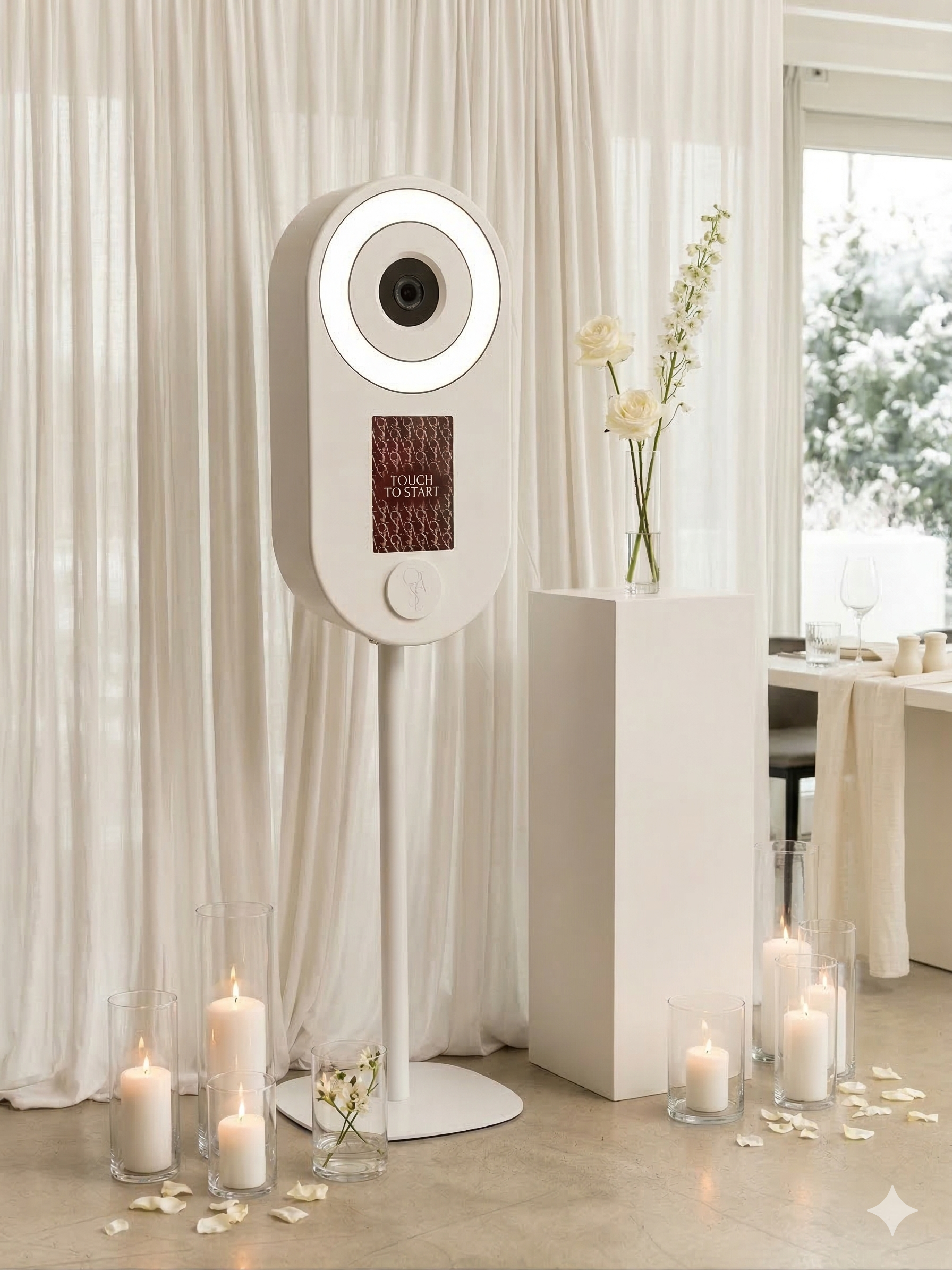Oase Photobooth in wedding setting